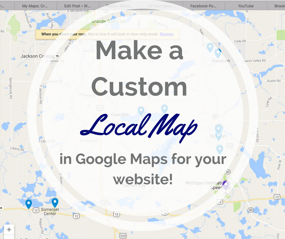 Create a Custom Local Community Map with Google My Maps - Real Estate Website Design on Wordpress with IDX for Realtors