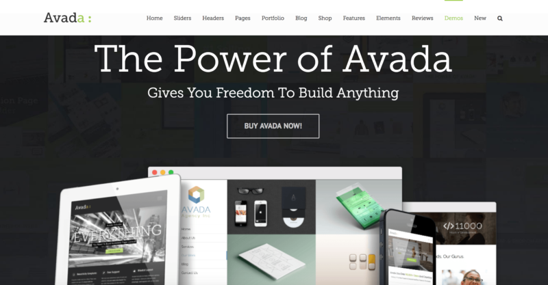 Avada WordPress Website Special Real Estate Website