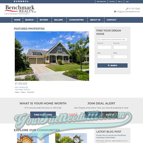 Move in Ready Equity Real Estate Website Theme