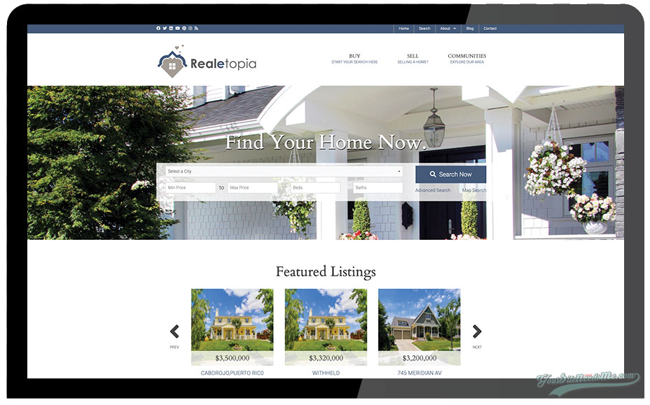 Must See Equity Real Estate Website Theme