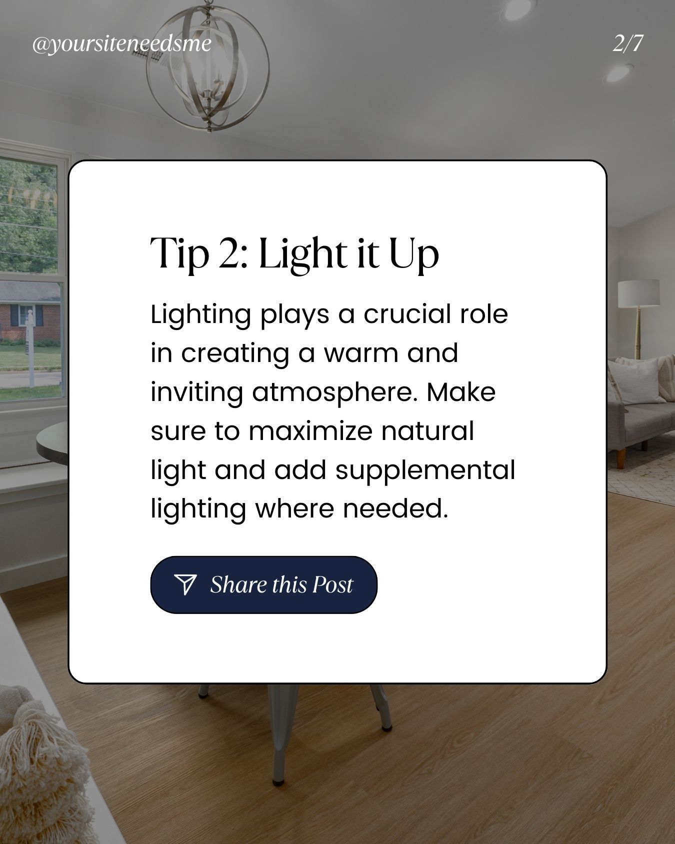 Tips to Sell Your Home 2 Light it Up