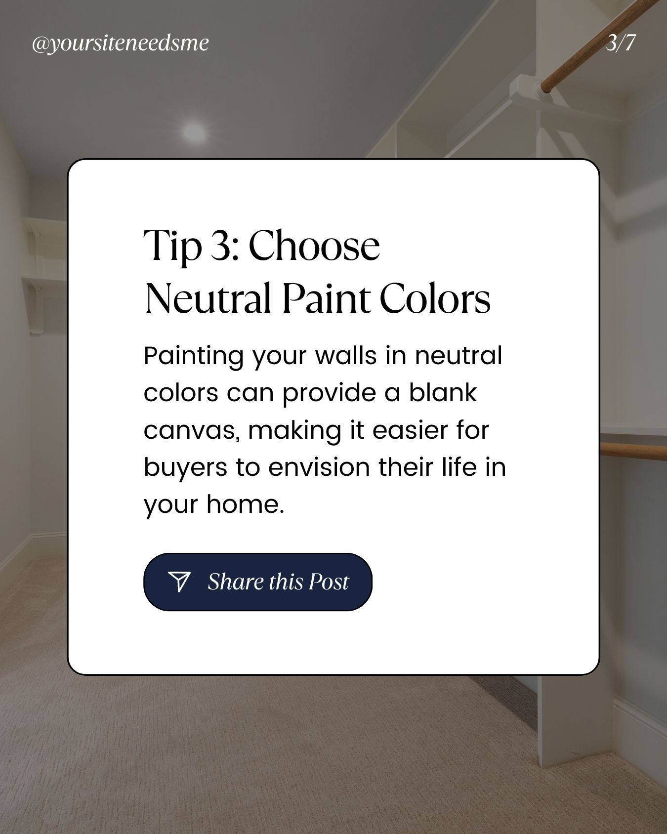 Tips to Sell Your Home 3 Choose Neutral Paint Colors