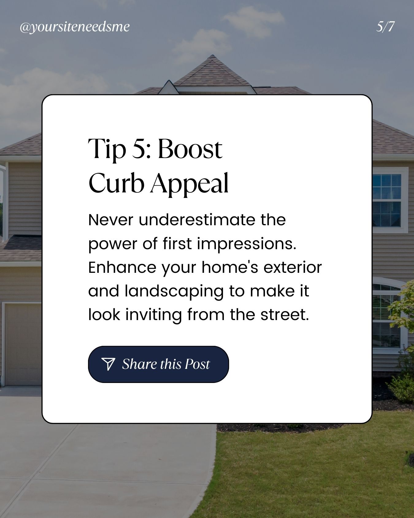 Tips to Sell Your Home 5 Boost Curb Appeal