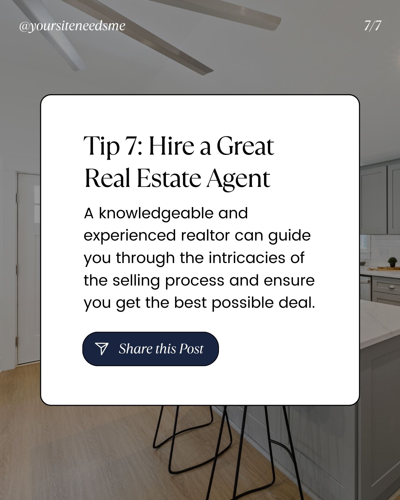 Tips to Sell Your Home 7 Hire a Great Real Estate Agent