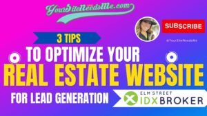 3 Tips to Optimize your Real Estate Website for Lead Generation