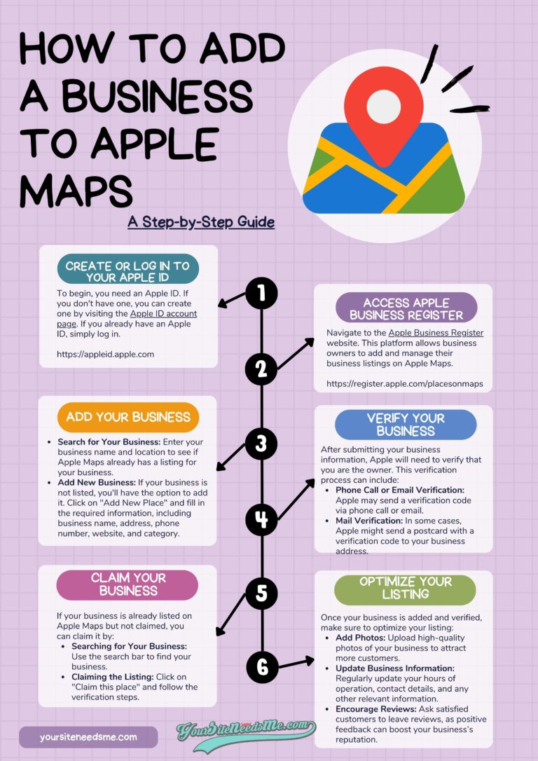 How to Add a Business to Apple - How To Add A Business To Apple Maps 768x1086 