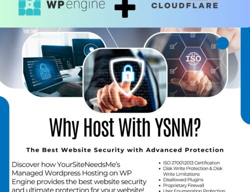 WP Engine Hosting + Cloudflare: The Best Website Security When you Host with YourSiteNeedsMe