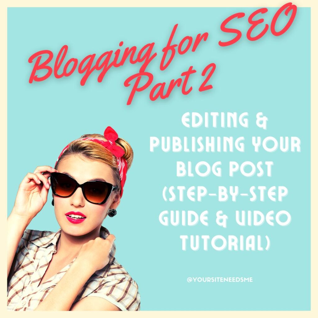 Why You Should Be Using Your Agent’s Website Instead of Zillow (and Why Agents Need Their Own IDX) 6 Blogging for SEO Part 2